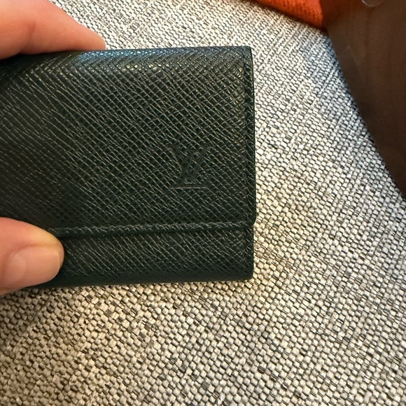 Louis Vuitton Dark Leather Key Holder